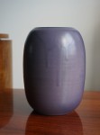 Wazon ceramiczny fioletowy vintage