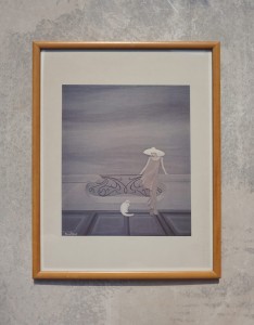 Wydruk obrazu Annie Retivat L'Importun vintage