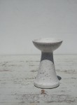 Świecznik ceramiczny Strehla vintage