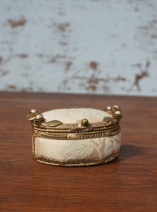 Szkatułka handmade vintage