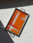 Rezerwacja Taca pomarańczowa bauhaus vintage