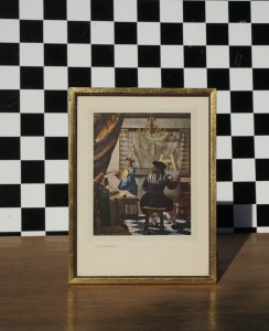Obrazek wydruk J. Vermeer  vintage
