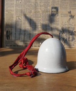 Dekoracja ceramiczna wisząca vintage