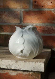 Wazon kapusta porcelanowa vintage 