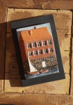 Dekoracja ścienna artystyczna plakieta relief vintage