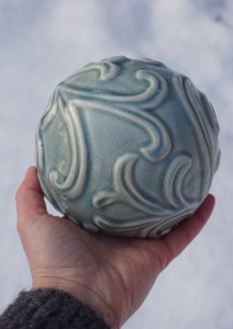 Kula dekoracyjna ceramiczna 