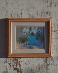 Obrazek wydruk martwa natura Blue Marbles J. Simmonds vintage