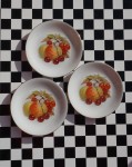 Talerzyk porcelanowy owoce brzoskwinia Seltman Weiden K. Bavaria vintage