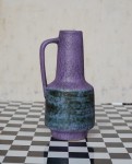 Wazon fioletowy VEB Haldensleben vintage