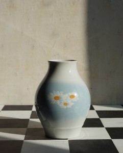 Wazon rumianki Marguerite Danish Design vintage