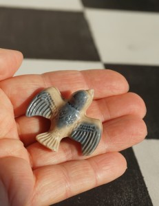 Ptak ptaszek figurka kolekcjonerska miniaturka Wade vintage 