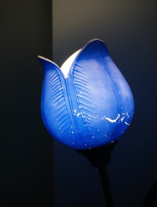 Lampka lampa tulipan vintage