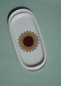 Półmisek Kiruna Karczoch podłóżny vintage