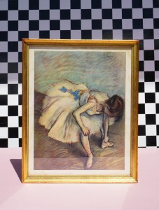Obraz Baletniaca Edgar Degas wydruk vintage