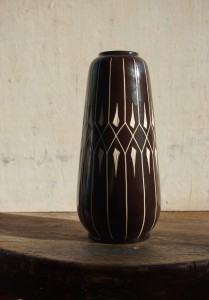 Wazon ceramiczny wzory Piesche & Reif vintage