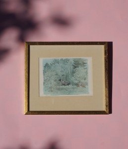 Obrazek Harald Wiberg wydruk vintage