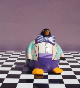 Figurka pingwin Ergo Goebel vintage