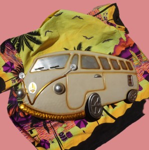 Dekoracja ścienna campervan  samochód  