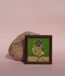 Obraz miniatura ręcznie malowany ptak