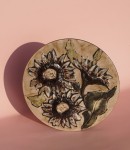 Patera ceramiczna dekoracja ścienna vintage