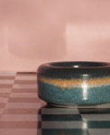 Świecznik ceramiczny na tealight vintage