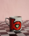 Kubek Lubiana litera b vintage 