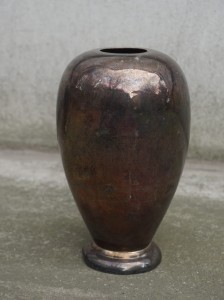 Wazon Gunther Lambert Collection metal mniejszy vintage