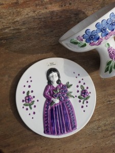 Plakieta ceramiczna vintage
