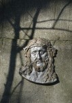 Jezus płaskorzeźba odlew vintage