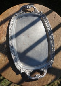 Taca metalova vintage