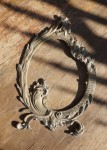 Stara metalowa ramka vintage