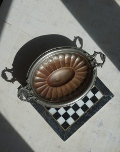 Patera metalowa vintage