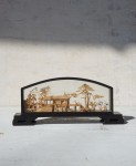Diorama z korka vintage