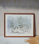 Harald Wiberg  wydruk print vintage