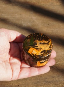 Puzderko miniatura ręcznie malowane