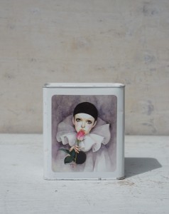 Pierrot skarbonka vintage