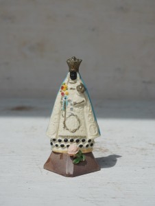 Maryja Czarna Madonna figurka  vintage