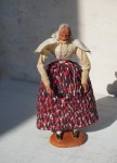 Lalka handmade staruszka Lisa vintage 