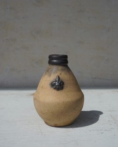 Wazo wazonik Biron Poterie lilijka ceramika vintage
