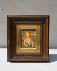 Dziewczyna ze snopem Renoir reprodukcja vintage