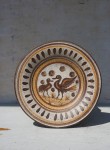 Talerz ścienny ceramika Italy vintage