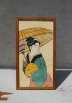 Obraz obrazek Japonka II vintage
