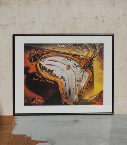 Salvador Dali Trwałość pamięci druk artystyczny II vintage