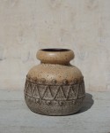 Wazon fat lava VEB Haldensleben vintage