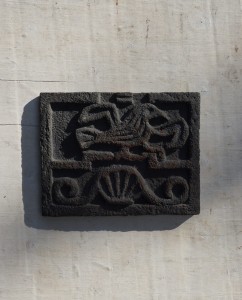 Dekoracja ścienna kafel relief vintage