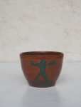 Naczynie osłonka doniczka ceramiczna vintage