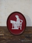 Obraz Koronczarka koronka klockowa vintage