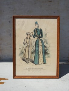 Grafika modowa Le Moniteur de la Mode