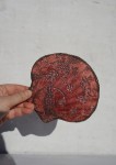 Rezerwacja Muszla materiał dekoracja vintage