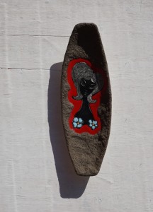 Patera dekoracyjna dziewczyna  San Marino vintage